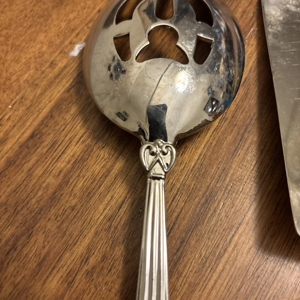 Godinger Olde Copenhagen Silver plate Hostess Serving Pieces - Lot Of 2